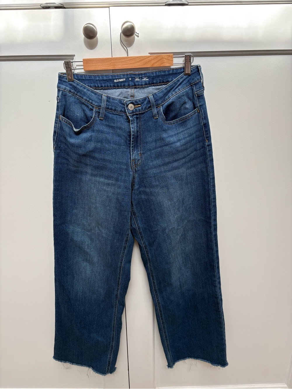 Old Navy Women’s Wide Leg Wow Jeans - 10
